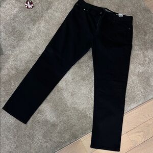 Banana Republic Men's Black Straight Jeans